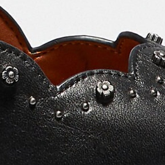 NEW! Authentic Coach Black leather Pump Shoes, Size 10B - Picture 6 of 12